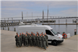 SWAT Team Group Photo Outside of a Van