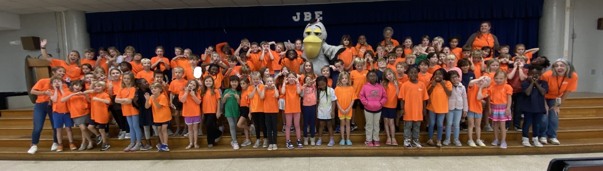 Clara & James B Edwards 2nd grade class