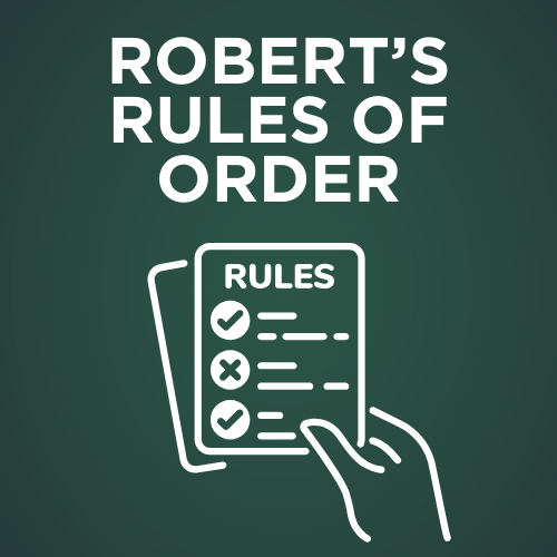 Robert's Rules of Order