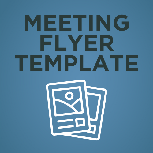 Meeting Flyer Template