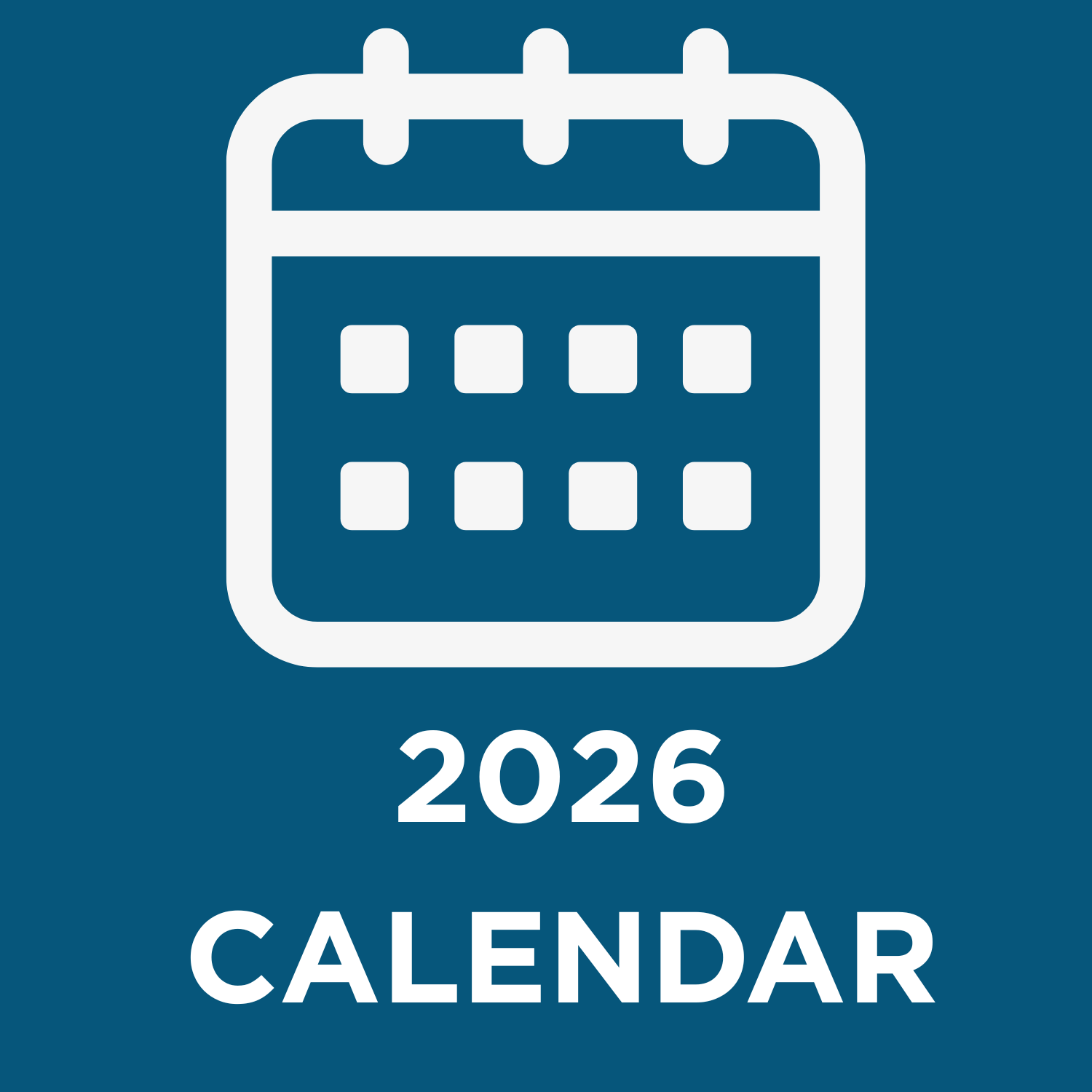 Link to the 2026 street sweeping calendar