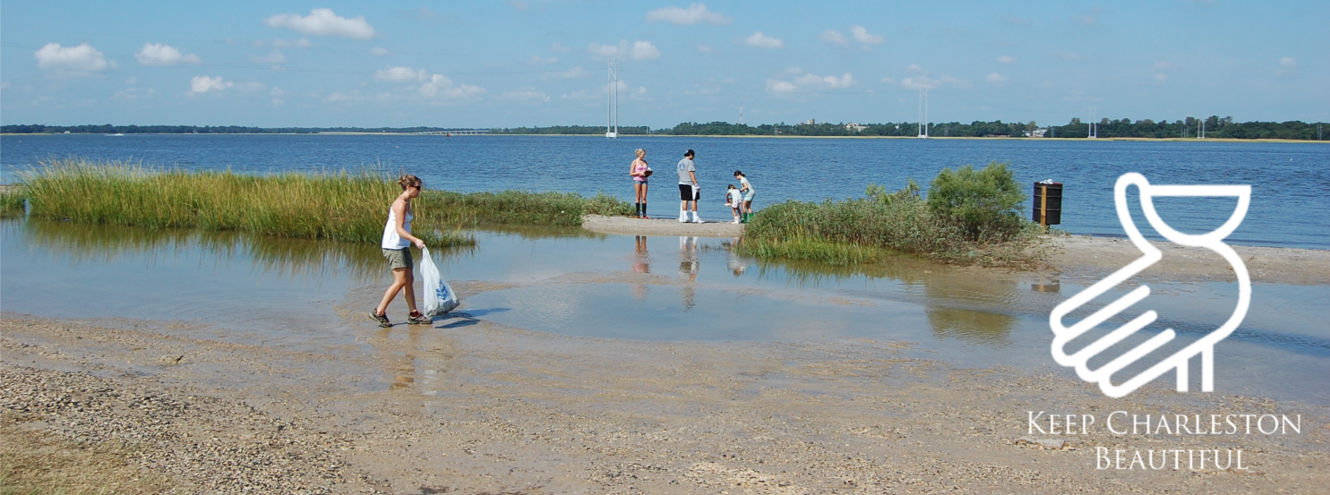 West Ashley Northbridge cleanup with KCB logo