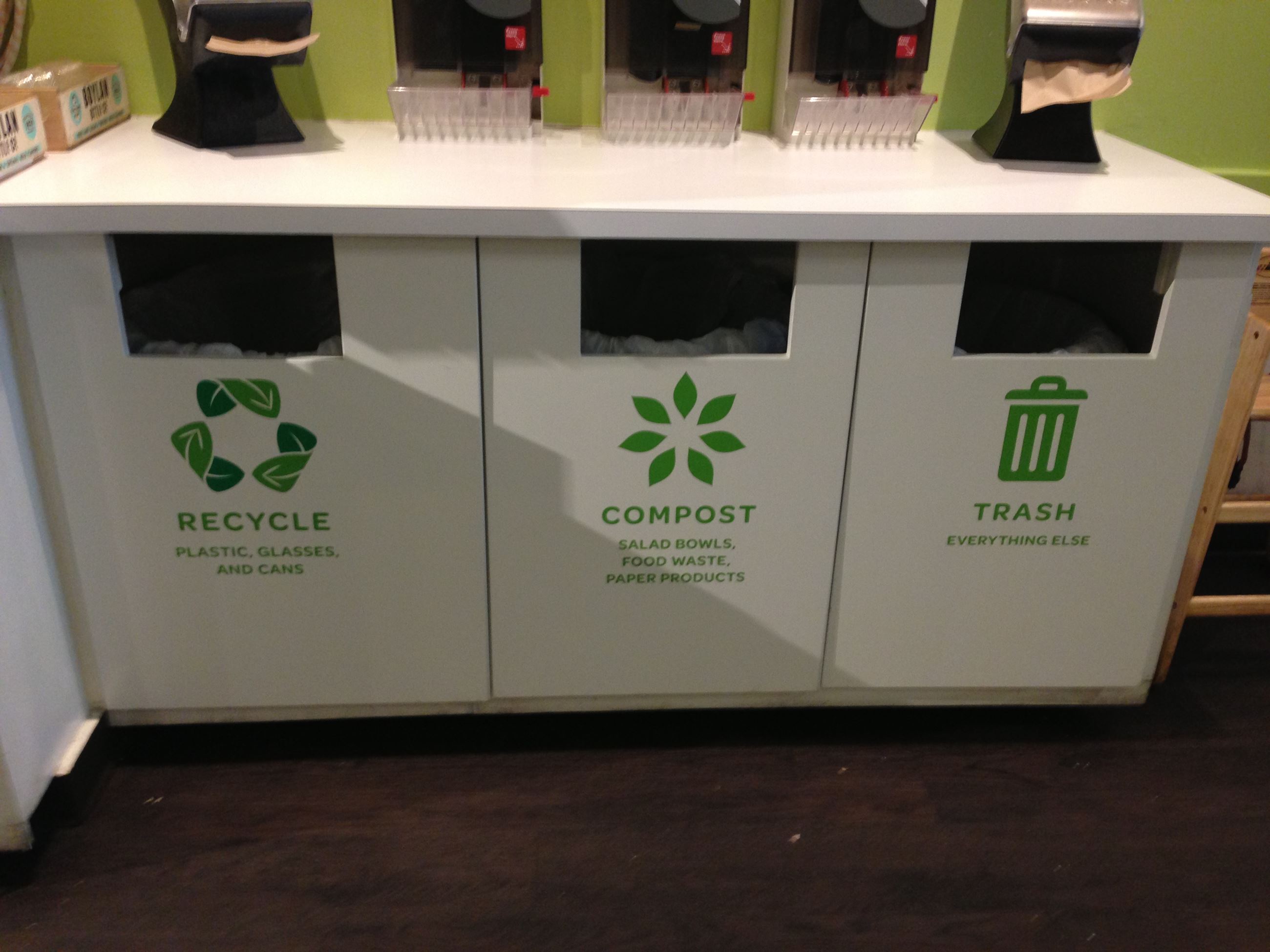 compost, recycle, trash photo from Verde