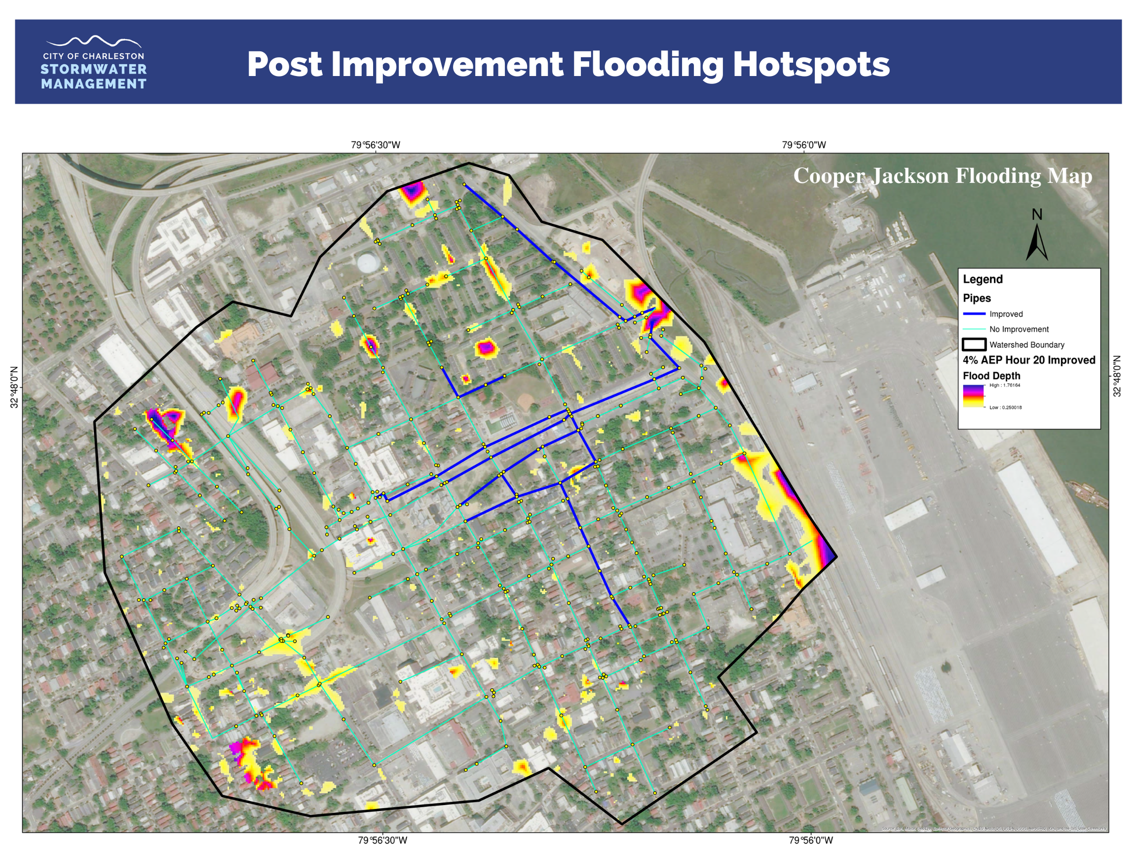 Post Improvement Flooding Hotspots