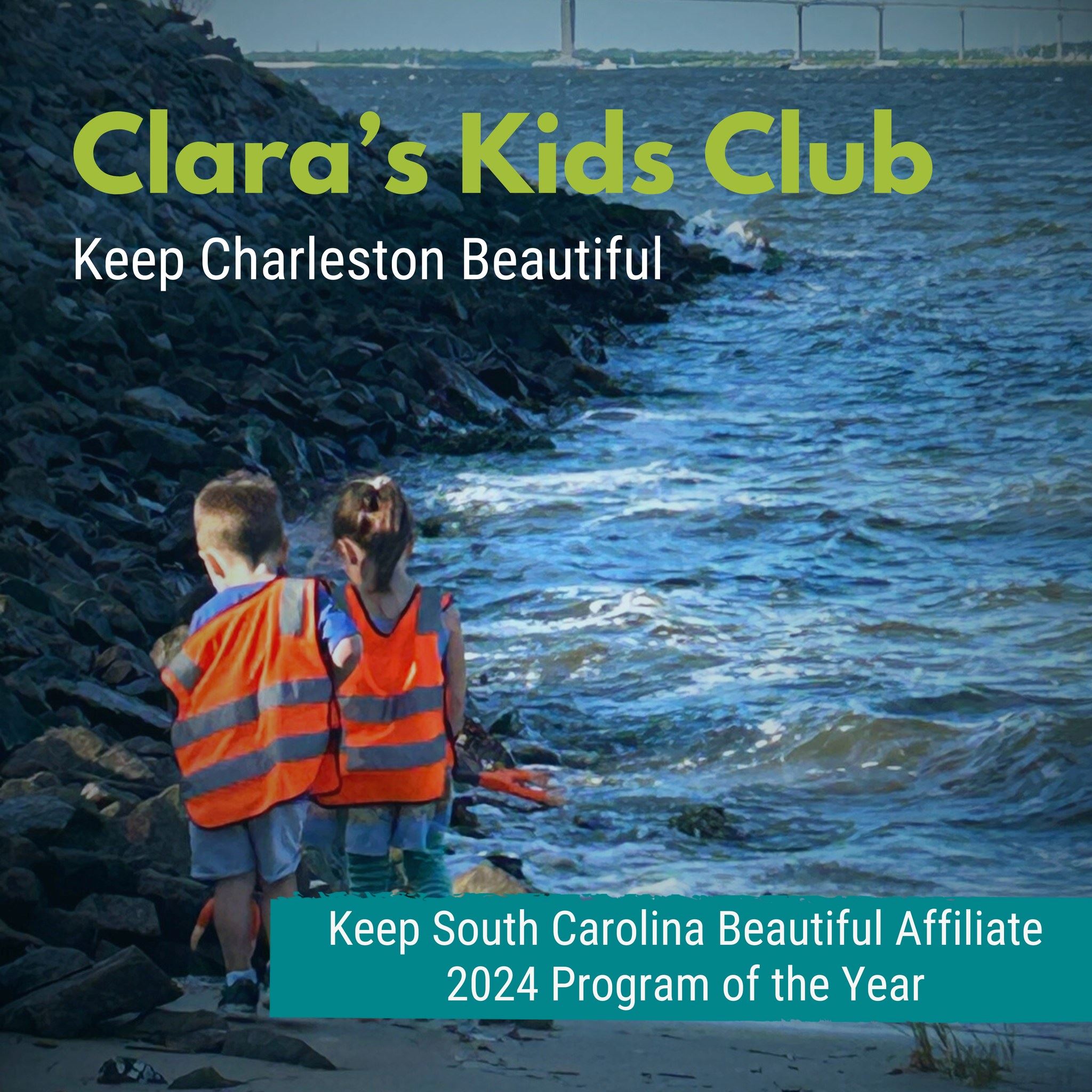 Keep South Carolina Beautiful Awarded Clara's Kids Club Program of the Year for 2024