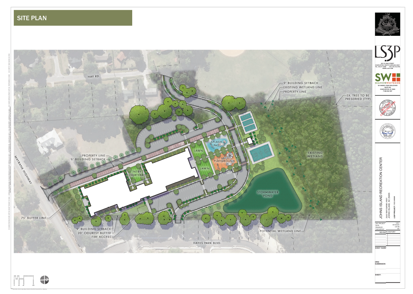 Johns Island Rec Rendering