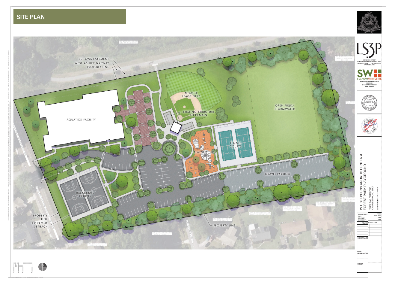 WL Stephens Aquatic Center Rendering